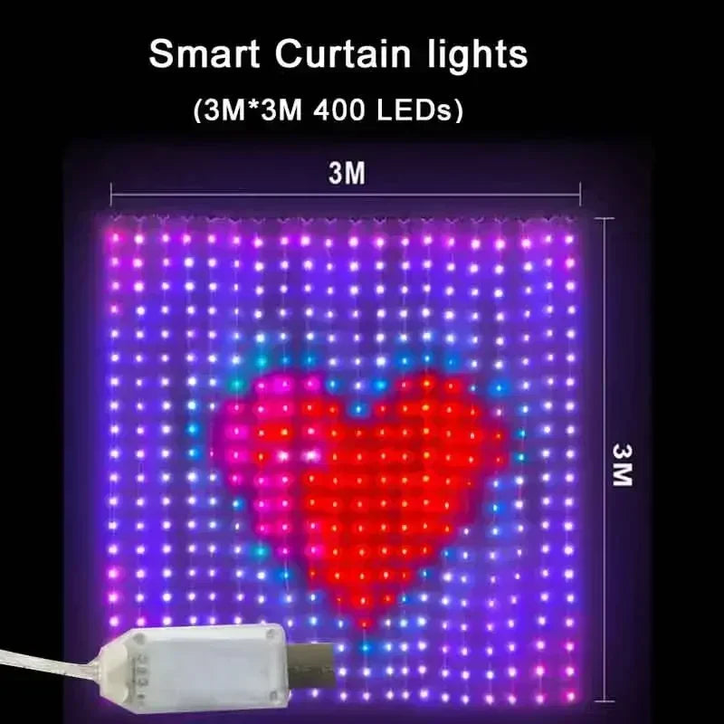 Led Smart Curtain Lights